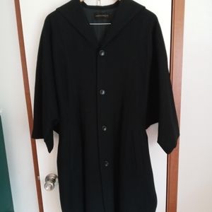 Vintage Comme des Garcons Coat, Black, Size Large